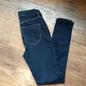 NWOT high rise Rockstar with control panel size 4